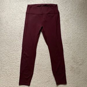 Lululemon in movement high rise right 25” Everlux